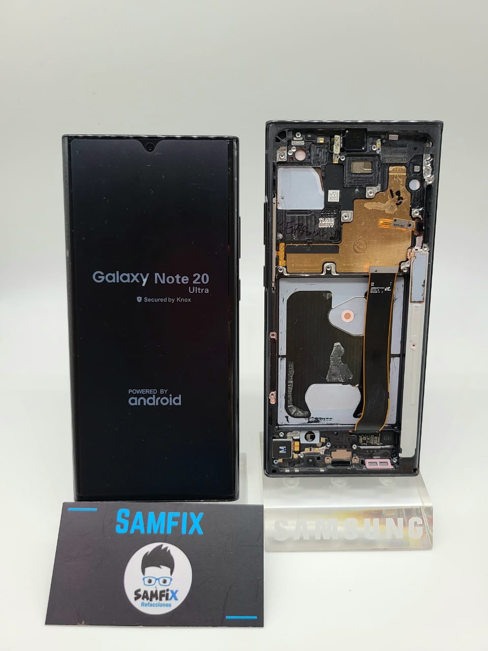 DISPLAY CON MARCO DE NOTE 20 Ultra – Samfix Refacciones